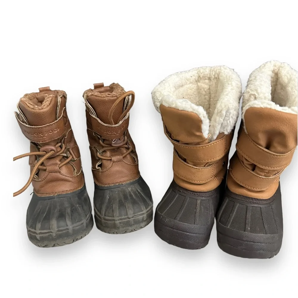 London Fog and Koala winter rainboots